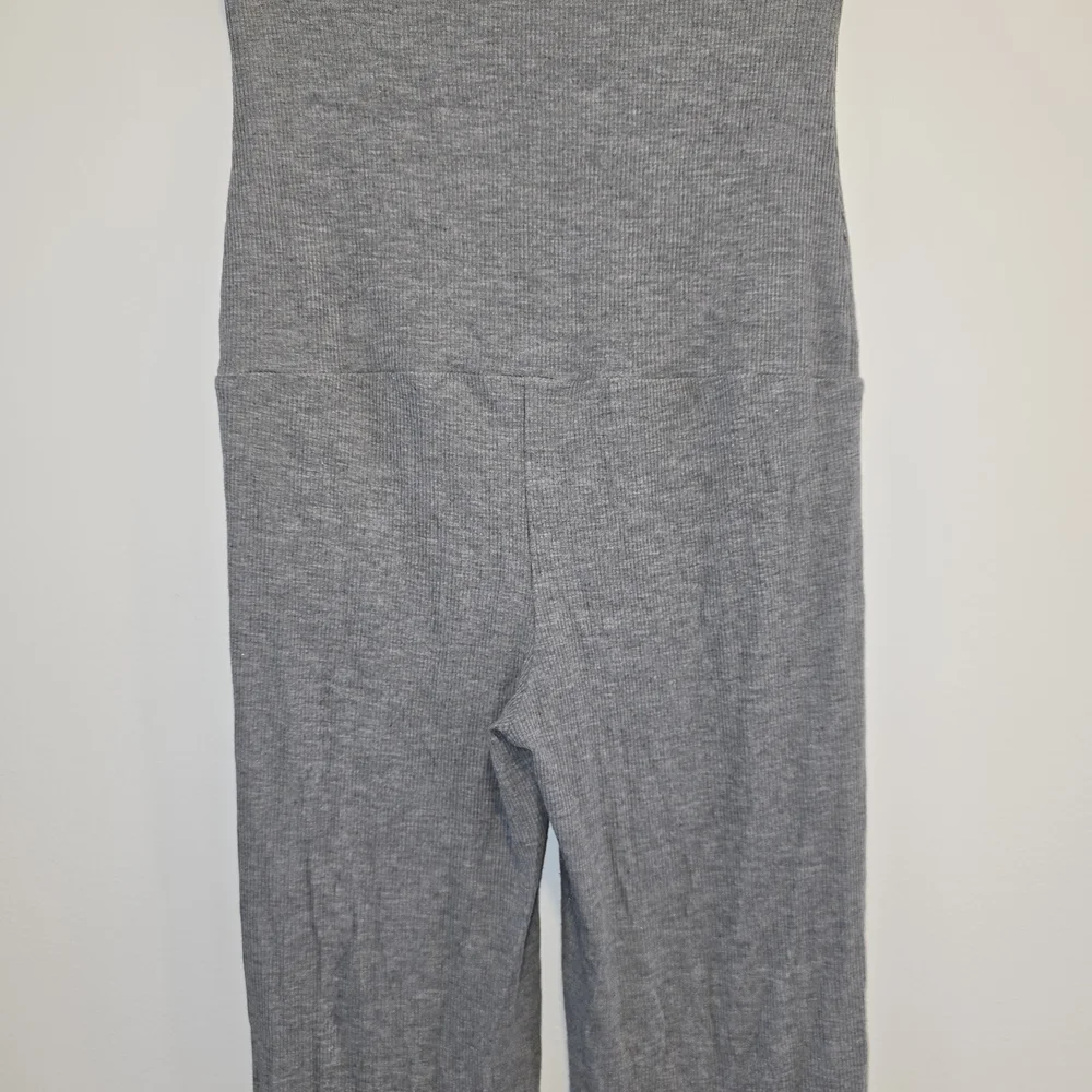 SKIMS Heather Gray Ribbed Lounge Pants Size Xs Nwot - Picture 4 of 7
